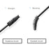 i-Laesh 100 Pcs Disposable Eyelash Brushes, Spoolies for Eyelash Extensions, Mascara Wands, Brow Makeup Supplies Kit