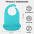 varlldibao 2 Pack Adult Bibs for Men & WomenAdjustable Adult Silicone Bib Washable Waterproof Bibs for Adults