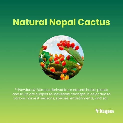 Nopal Cactus Extract 20,000mg - 120 Veggie Capsules for Antioxidant, Skin, Metabolism, Wellness & Heart Health Support
