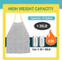 Strong Tall Kitchen Drawstring Trash Bags, 50 Count, Unscented, 13-16 Gallon, Big Tall Garbage Can Liners