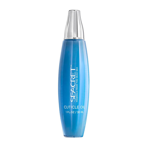 SEACRET CUTICLE OIL: Dead Sea Mineral Nail Care Treatment with Calendula, Argan, Jojoba, & Vitamin E (30ml)