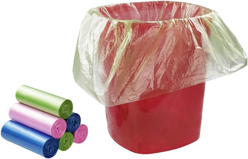 Hommp 1.5 120 Counts Small Trash Bag, Gallon Garbage Bags/Trash Can Liners