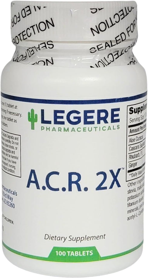 Legere Pharmaceuticals 2X 100 A.C.R Cleansing Herb Tablets