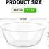 TOFLEN 12 oz Clear Plastic Bowls Disposable 50 Pack Premium Hard Plastic Party Serving Bowls for Ice Creams, Desserts, Fruits, Snack, Soup by TOFLEN