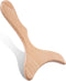 Mozeat Lens Lymphatic Drainage Massager, Natural Wood Therapy Massage Tools One-Handed Gua Sha Body