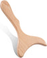 Mozeat Lens Lymphatic Drainage Massager, Natural Wood Therapy Massage Tools One-Handed Gua Sha Body