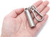 Small Pill Case, Portable Metal Pill Holder Keychain, Waterproof Mini Stainless Steel Organizer for Travel