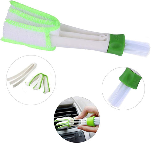 8 Pcs Hand-held Groove Gap Cleaning Tools, Crevice Cleaning Brushes for Door Window Tracks, Sliding Doors, and Air