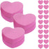 Ipetboom 100pcs Heart Shape Nail File Strips - Mini Buffer Block File for Toenails & Fingernails