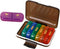 SHINYPASING Weekly Pill Organizer Case Portable 7-Day Colorful Medicine Holder with Reminder for