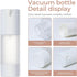 LONGWAY 3pcs Refillable Airless Pump Bottles, Travel Foundation Containers for Hand Sanitizer, Gel, Lotion (1oz/30ml,