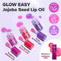 I DEW CARE Lip Gloss - Glow Easy Raspberry, Jojoba Seed Oil, Vitamin C, Hydrating, Korean Makeup, 0.12 FL Oz
