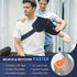 Shoulder Ice Pack with Compression for Rotator Cuff, Reusable Gel Wrap for Pain Relief and Swelling