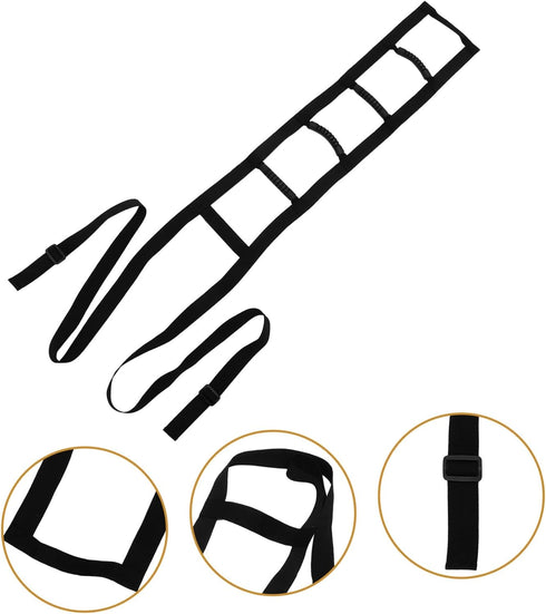 Ipetboom Bed Ladder Assist Device with Straps up Support for Seniors Patients and Pregnant Women Mobility Helper