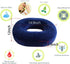 HULKAY Orthopedic Ring Cushion Made from Memory Foam, Donut Cushion for Relief of Haemorrhoids (Piles) and Coccyx Pain