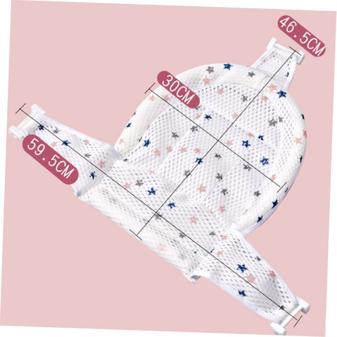 Newborn Bath Support Mat Mesh for Bath Insert Comfortable Bathing Net