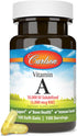 Carlson - Vitamin A Solubilized - 10000 IU (3000 mcg RAE), 100 Softgels