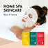 GLAM UP Premium Facial Sheet Mask Combo - 12 Pack of Hydrating, Moisturizing, Soothing Masks