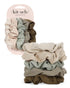Kitsch Scrunchies for Women's Hair, Assorted Large Hair Ties, Cute Hair Bands & Ponytail Holders, 5pc