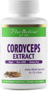 Paradise Herbs Cordyceps CS-4 Extract, Super Potent Vegan Antioxidant, Non-GMO, Gluten Free, 60 Capsules