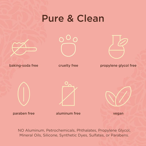 Lavanila Pure Vanilla Deodorant for Women - 2-Pack (2 Oz Each), Natural Aluminum Free Solid Stick