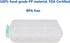 Pill Case - Portable Supplements Tablet Container Box, 10 Compartments, Clear White Organizer for Travel