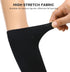 HEALLILY 1 Pair Black Slimming Arm Sleeves, Elastic Compression Arm Shapers for Women Weight Loss Post Surgical