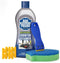 Bar Keepers Friend Cooktop Cleaner + Scraper + Dish Fish, Multipurpose Liquid Stovetop Cleanser for Glass & Ceramic