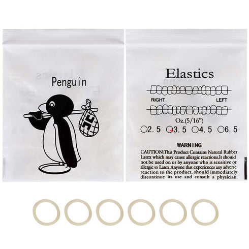 Angzhili 10 Bag Dental Orthodontic Rubber Bands, Elastic Rubber Bands, Orthodontic Supply (5/16")