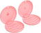 (2 Pack) Solid Orthodontic Retainer Cases, Durable Retainer Storage Case, Pink Color