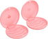 (2 Pack) Solid Orthodontic Retainer Cases, Durable Retainer Storage Case, Pink Color