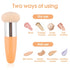 TOROKOM 1Pcs Makeup Sponge Foundation Blender Beauty Cosmetics Puff Sponge Tool with Handle for Foundation Powder,