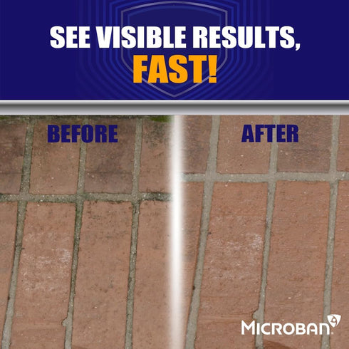 MICROBAN Outdoor Surface Care Cleaner, 1 Gallon