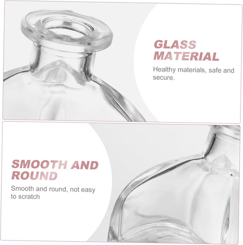Set 3 Veemoon Essential Oil Diffuser Bottles of Fragrance Release Glass Jars for Home Office Party Wedding Spa Bathroom