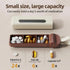 SAVN89 Three-Compartment Pill Organizer, Portable Pill Case and Pill Box, Moisture Proof -Travel Pill Organizers