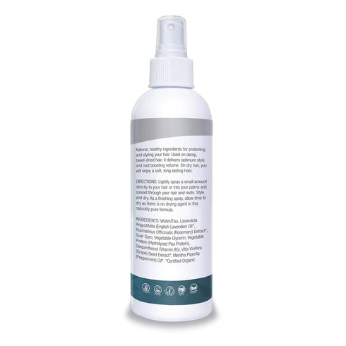 Organic Excellence Wild Mint Styling Spray, Alcohol-Free, pH Neutral, 8 Ounce