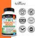 Immune Support Supplement with Zinc, Vitamin C, D3, Elderberry & Ginger - 120 Dr Approved Vitamins for Adults