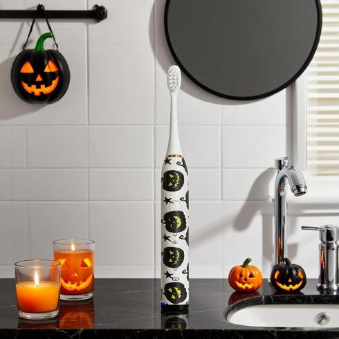 Sensor,5Intensity Settings,SmarTimer 4 Heads,60-Day Rechargeable Electric Toothbrush,with Pressure and Brush Battery