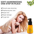 Hair Oil Serum for Frizzy Hair - Morocco Oil Silk Bright Frizz-Free Serum | Smoothing Natural Hair Care (2Pcs)