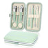 Manicure Set for Fathers Gifts, Stainless Steel Nail Care Set, 7 in 1 Grooming Tool Kit for Men