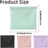 Snap Closure Organizer Pouch, 4pcs Pocket Cosmetic Bag For Women Portable Waterproof Leather No Zipper Self-Closing Travel Storage Bag Mini Pu Leather Pouches For Cosmetics Headphones Jewelry by KKzozs