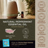 Gya Labs Peppermint Essential Oil for Diffuser & Hair, 0.34 Fl Oz, 100% Pure Natural Peppermint Mint Oil
