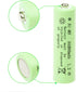 1.2V NI-MH AA 800mAh Rechargeable Batteries, 12 Pack Double A for Solar Lights, String Lights, Mouse, Keyboard