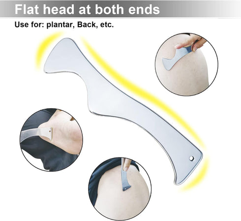 Muscle Scraper Tool, Gua Sha Tool, Scraping Massage Tools, Stainless Steel Scraping Tool, IASTM Tools, Fascia Massage