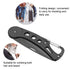 Men's Stainless Steel Folding Multifunctional Pocket Comb, Delaman, for Beard and Mustache Styling