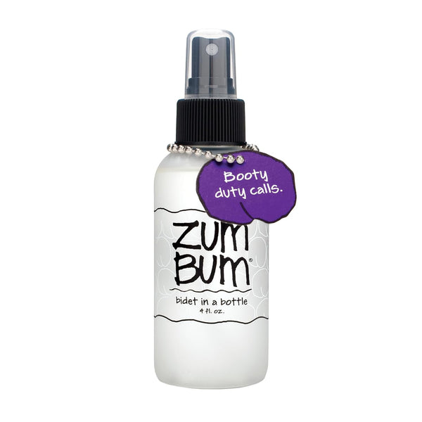 Indigo Wild Zum Bum Bidet in a Bottle, Natural, Portable Bidet, 4 fl oz