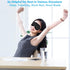 Silk Eye Mask Sleeping Blindfold for Nap, Adjustable Sleep Cover, Blackout Eye Shade for Travel