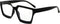 Eyekepper Bifocal Reading Glasses for Women - Stylish Bifocal Readers with Clear Lens Oversize Frame