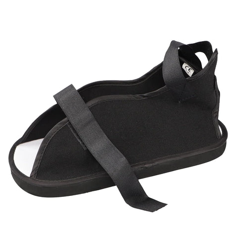 Medical Post OP Plaster Cast Boot, Adjustable Rehabilitation Open Toe Shoes for Kids and Adults, Valgus Recovery