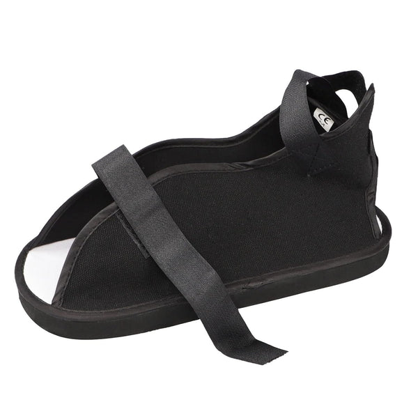Medical Post OP Plaster Cast Boot, Adjustable Rehabilitation Open Toe Shoes for Kids and Adults, Valgus Recovery